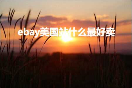 璺ㄥ鐢靛晢鐭ヨ瘑:ebay缇庡浗绔欎粈涔堟渶濂藉崠